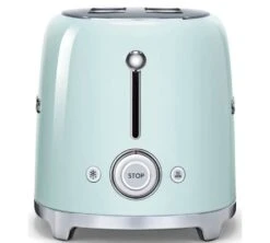 Grille-pain TSF02PGEU 4 Tranches Vert D'eau - SMEG -Smeg Soldes Boutique gp cotevertdeau
