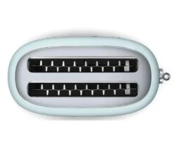 Grille-pain TSF02PGEU 4 Tranches Vert D'eau - SMEG -Smeg Soldes Boutique gp fente vertdeau