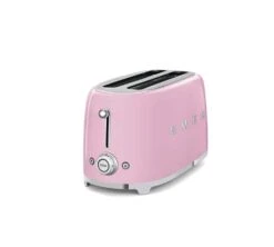 Grille-pain Smeg TSF02PKEU 4 Tranches - Rose 7 Grille-pain Smeg TSF02PKEU 4 Tranches - Rose -Smeg Soldes Boutique gp smeg rose