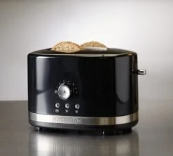 Toaster KitchenAid 5KMT2116EER Noir Onyx 2 Fentes -Smeg Soldes Boutique gpnoir kitchamb