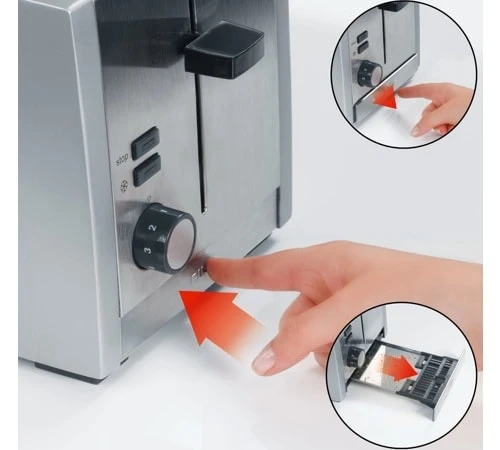 Grille Pain 2 Fentes Larges Inox - Graef TO100EU 5 Grille Pain 2 Fentes Larges Inox - Graef TO100EU – Image 3