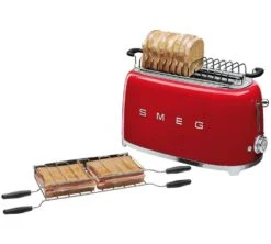 Deux Pinces SMEG Pour Grille-pain 4 Tranches Années 50 -Smeg Soldes Boutique grille amb 2