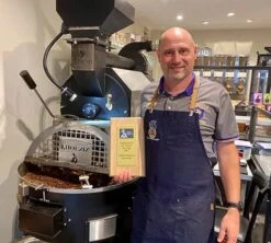 Café En Grains Brûlerie Du Cantin - Blend Du Champion 100 % Arabica - 250gr -Smeg Soldes Boutique julien torref