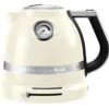 Bouilloire KitchenAid Crème 1,5L - 5KEK1522ECA + Offre Cadeau 1 Bouilloire KitchenAid Crème 1,5L - 5KEK1522ECA + Offre Cadeau -Smeg Soldes Boutique kitchenaid creme1 1