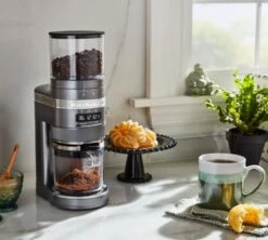 Moulin à Café KITCHENAID Artisan 5KCG8433EMS Gris étain 12 Moulin à Café KITCHENAID Artisan 5KCG8433EMS Gris étain -Smeg Soldes Boutique kitchenaid moulin gris 4