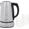 Bouilloire Kottea KT102 Température Réglable Inox 1.7L + 2 Verres Mila 25 Cl 2 Bouilloire Kottea KT102 Température Réglable Inox 1.7L + 2 Verres Mila 25 Cl -Smeg Soldes Boutique kottea kc105 verre vide