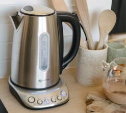 Bouilloire Kottea KT102 Température Réglable Inox 1.7L + 2 Verres Mila 25 Cl -Smeg Soldes Boutique kottea kt105 5