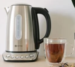 Bouilloire Kottea KT102 Température Réglable Inox 1.7L + 2 Verres Mila 25 Cl -Smeg Soldes Boutique kottea kt105 6