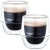 2 Verres Double Paroi Kronos - 8cl - KINTO -Smeg Soldes Boutique kronos kinto