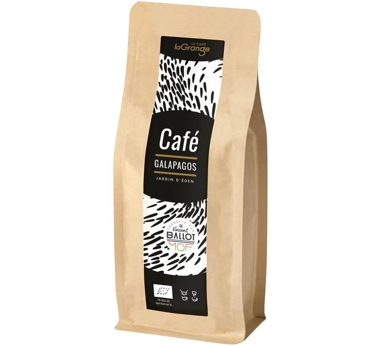 Café En Grain Bio LaGrange Galapagos - Meilleur Ouvrier De France - Galapagos - 200g 3 Café En Grain Bio LaGrange Galapagos - Meilleur Ouvrier De France - Galapagos - 200g