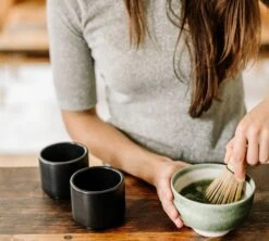 Tasse à Cappuccino - Monty Milk Art Noir Mat 19 Cl - FELLOW -Smeg Soldes Boutique lifestyle7