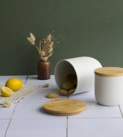 Lot De 3 Boîtes à Café/thé Rondes PEBBLY -Smeg Soldes Boutique lifestyle pebbly