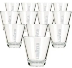 12 Verres Espresso Lavazza - 10 Cl