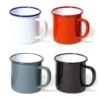 Lot De 4 Mugs 35 Cl - FALCON ENAMELWARE -Smeg Soldes Boutique lot de 4 mugs 35cl falcon