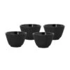 Lot De 4 Tasses En Fonte Noire 12cl - The Kitchenette -Smeg Soldes Boutique lot de 4 tasses viva scandinavia