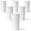 Lot De 6 Tasses EMMA 40cl En Porcelaine Pure White -Smeg Soldes Boutique lot de 6 tasse emma viva scandinavia