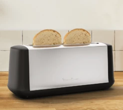 Grille Pain Moulinex LS340811 Subito Select Inox Et Noir -Smeg Soldes Boutique ls340811 02