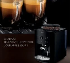 KRUPS Arabica Deluxe Edition YY3072FD -Smeg Soldes Boutique machine a cafe krups yy3072fd extraction