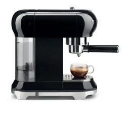 Set Petit-Déjeuner Machine Expresso ECF01BLEU Et Moulin à Café CGF01BLEU Noir - SMEG -Smeg Soldes Boutique machine smeg