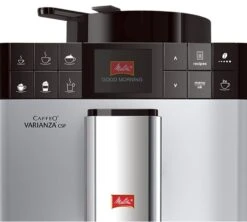 Melitta Caffeo Varianza CSP Argent F570-101 -Smeg Soldes Boutique melitta caffeo varianza csp19