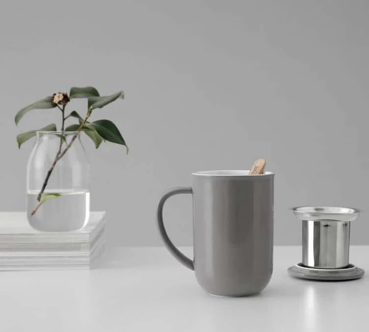 Mug Minima Wool Grey 50 Cl Avec Infuseur Inox - VIVA SCANDINAVIA 7 Mug Minima Wool Grey 50 Cl Avec Infuseur Inox - VIVA SCANDINAVIA – Image 5