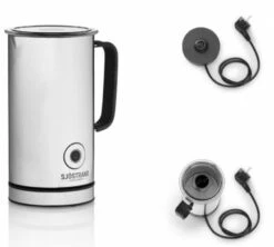 Mousseur à Lait électrique SJOSTRAND - Inox -Smeg Soldes Boutique mousseur lait sjostrand2