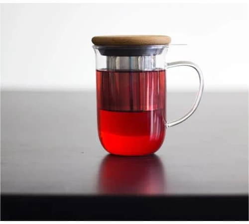 Mug Avec Infuseur VIVA Scandinavia Avec Couvercle En Bois - 35 Cl 4 Mug Avec Infuseur VIVA Scandinavia Avec Couvercle En Bois - 35 Cl – Image 2