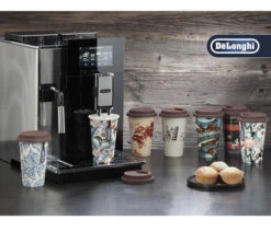 Mugs - DELONGHI - Double Paroi Céramique 30cl - The Taster -Smeg Soldes Boutique mug delonghi