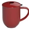Mug Avec Infuseur Et Couvercle 300ml Rouge -LOVERAMICS -Smeg Soldes Boutique mugrouge 300ml