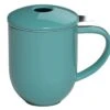 Mug Avec Infuseur Et Couvercle 300ml Teal - LOVERAMICS -Smeg Soldes Boutique mugteal 300ml