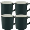 Mug AOC - Retro Bleu Canard - 4x 250 Ml -Smeg Soldes Boutique noir 4 1