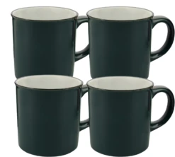 Mug AOC - Retro Bleu Canard - 4x 250 Ml
