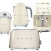Set Petit-Déjeuner (Toaster - Cafetière Filtre - Presse Agrumes - Bouilloire) Crème - SMEG -Smeg Soldes Boutique pack petit dej creme smeg