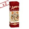 Lot De 2 Amarettis Croquants (macaron Italien) 2x200g - Lazzaroni -Smeg Soldes Boutique panettone bundle