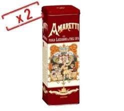 Lot De 2 Amarettis Croquants (macaron Italien) 2x200g - Lazzaroni