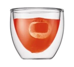 18 Verres Double Paroi Pavina 8cl - 25cl - 35cl - Bodum -Smeg Soldes Boutique pavina petit