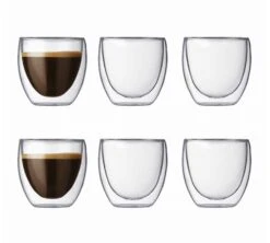 Verres Double Paroi BODUM - Pavina 6x8cl