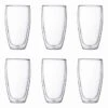 6 Verres BODUM Pavina Double Paroi 45 Cl -Smeg Soldes Boutique pavina x6 45cl
