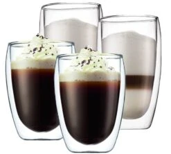 Verres Double Paroi BODUM - Pavina 2x35cl Et 2x45cl