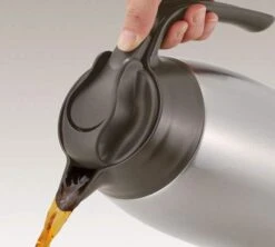 Carafe Hermétique THV Acier Inoxydable 1L - THERMOS -Smeg Soldes Boutique pichet thermos3 1