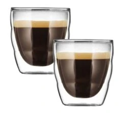 Verres Double Paroi BODUM - Pilatus 8cl, 25cl Et 35cl -Smeg Soldes Boutique pilatus8cl