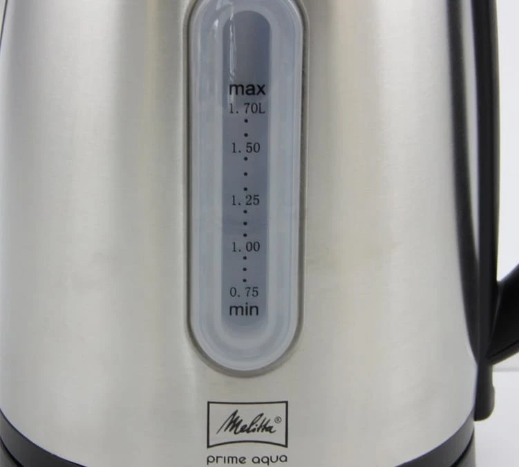 Bouilloire Melitta Prime Aqua Noir Inox 1.7L 5 Bouilloire Melitta Prime Aqua Noir Inox 1.7L – Image 3