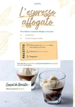 Livre "Les Secrets Du Café" - MAXICOFFEE -Smeg Soldes Boutique recette livre