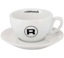 6 Tasses + Sous-tasses Flat White - Rocket Espresso -Smeg Soldes Boutique rocket tasse 20 30 4