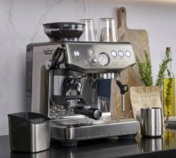 Machine Expresso SAGE Barista Express Impress SES876BSS4EEU1 Inox -Smeg Soldes Boutique sage barista impress inox 6