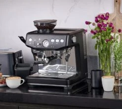 Machine Expresso SAGE Barista Express Impress SES876BTR4EEU1 Black Truffle -Smeg Soldes Boutique sage btr barista express impress 4