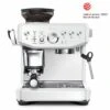 Machine Expresso SAGE Barista Express Impress SES876SST4EEU1 Blanc Sel De Mer -Smeg Soldes Boutique sage express impress blanc 1 1