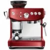 Machine Expresso SAGE Barista Express Impress SES876RVC4EEU1 Rouge Velours -Smeg Soldes Boutique sage express impress rouge 1 1