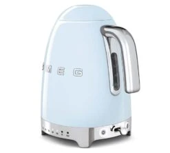Bouilloire SMEG KLF04PBEU Bleu Azur - Température Réglable + Offre Cadeau -Smeg Soldes Boutique sba