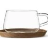 Mug Et Sous Tasse En Bambou - 30 Cl - Viva Scandinavia -Smeg Soldes Boutique scandinavia mug bambou1